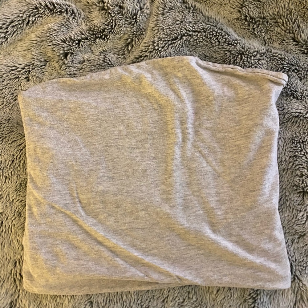Gray tube top